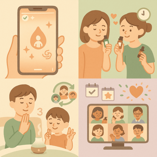 アロマ共有する