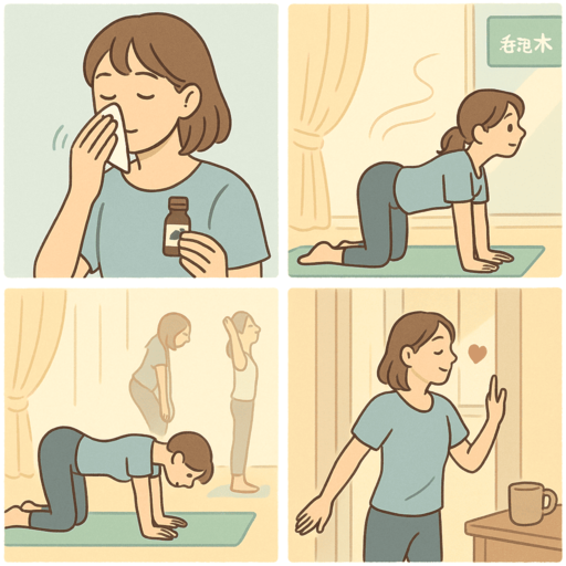 朝アロマヨガ