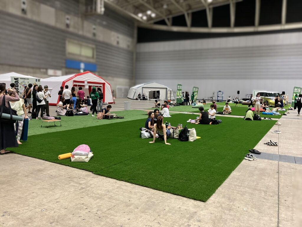 ヨガフェス会場2