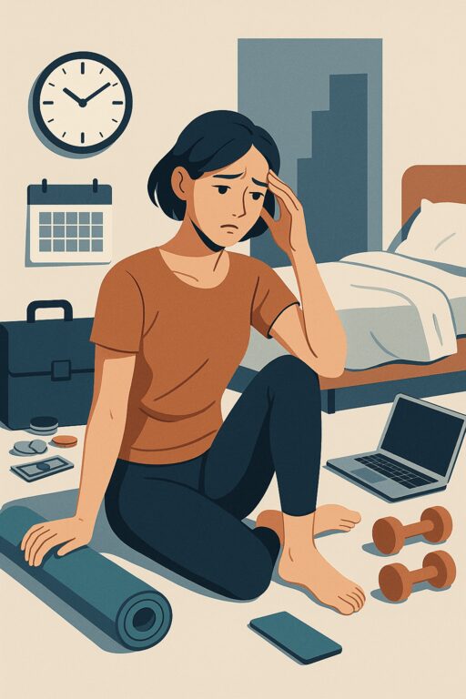 ヨガが続かない原因1