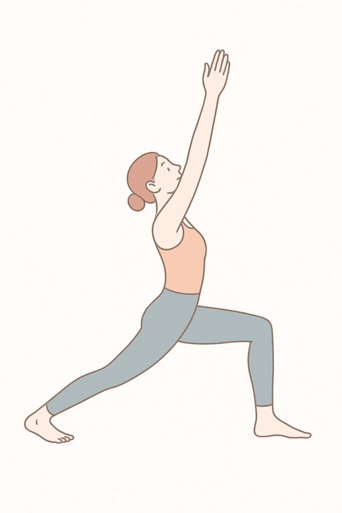 三日月のポーズ