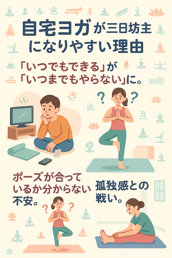 三日坊主になりやすい
